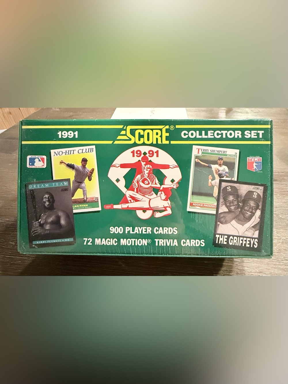 1991 Score Baseball Collector Set 900 Player Cards 72 Magic Motion Trivia Cards